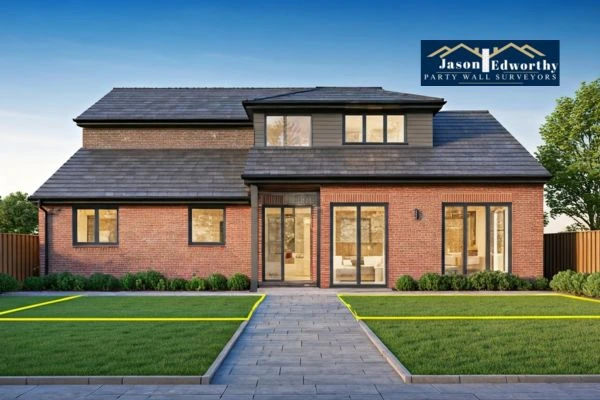 Home extension focusing on boundary line Ramsgate