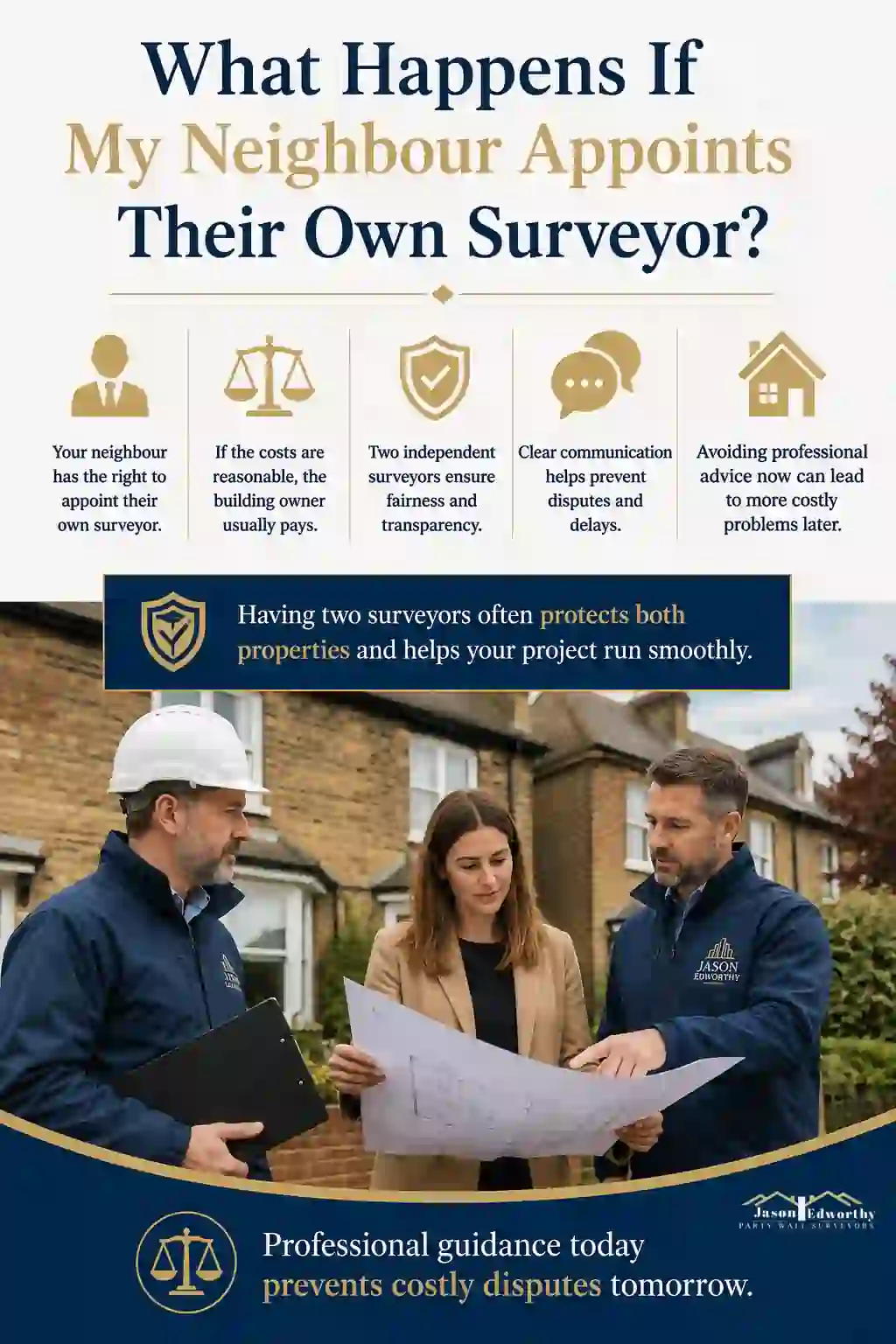 What Happens If My Neighbour Appoints Their Own Surveyor Ramsgate?