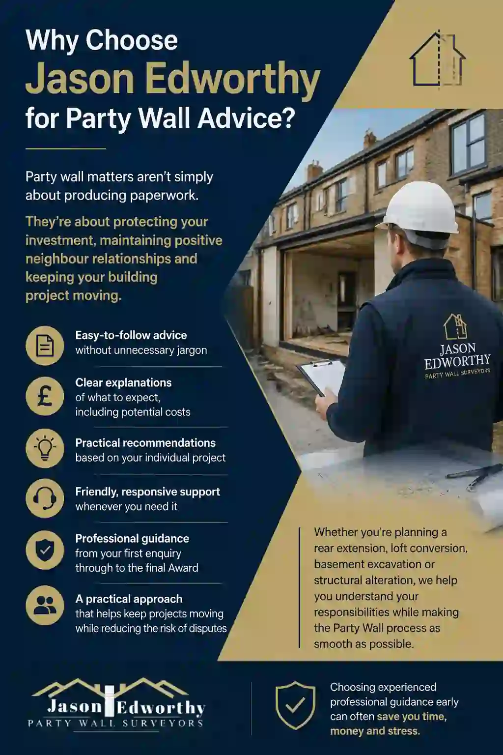 Why Choose Jason Edworthy for Party Wall Advice Ramsgate?